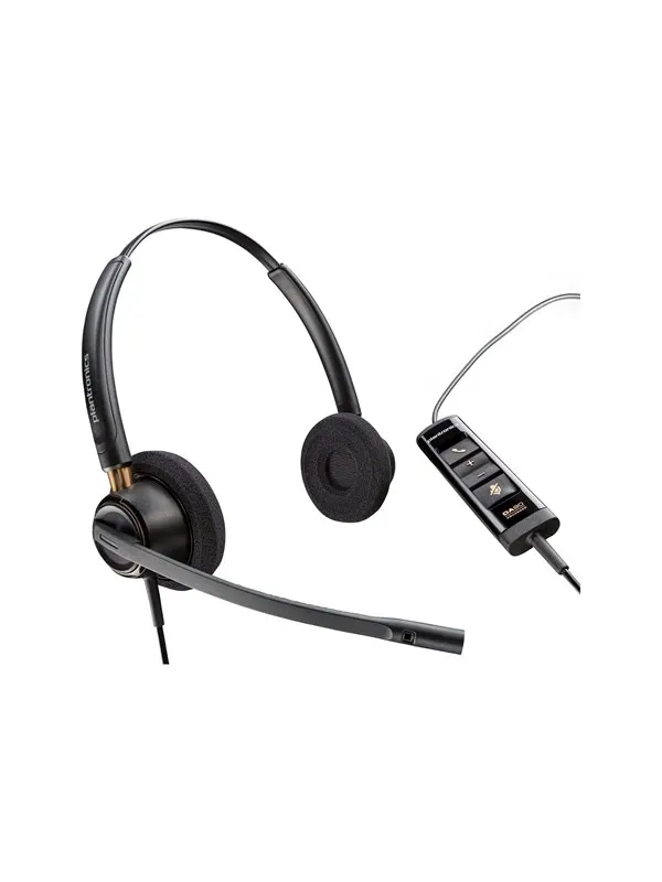 Poly EncorePro 525-M | On Ear headset | Microphone | Active noisereduction