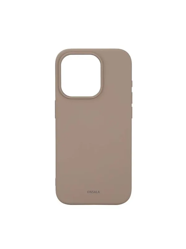 ONSALA Phone Case with Silicone Feel MagSeries Summer Sand - iPhone 15 Pro