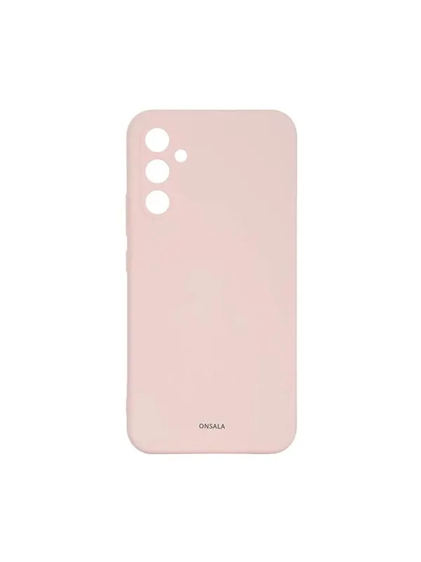 ONSALA Phone Case Silicone Chalk Pink - Samsung Galaxy A34 5G