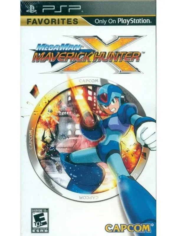 Mega Man Maverick Hunter X (Favorites) - Sony PlayStation Portable - Action
