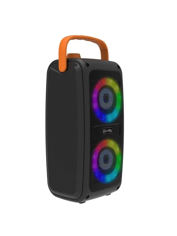 CELLY KIDSPARTYRGB - Wireless Speaker RGB lights and microphone 10W