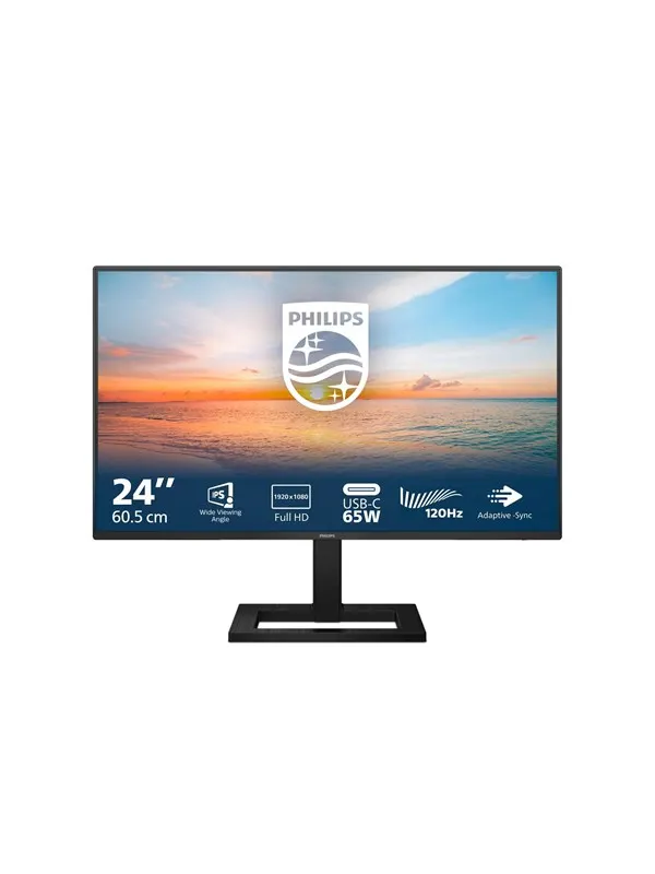 24" Philips 24E1N1300AE - 1920x1080 (FHD) - 100Hz - IPS