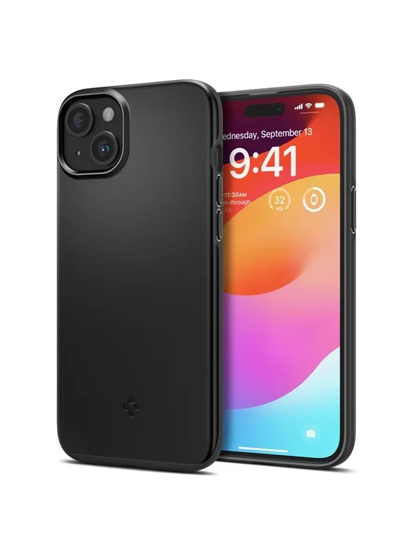 Spigen Thin Fit - black - iPhone 15 Plus