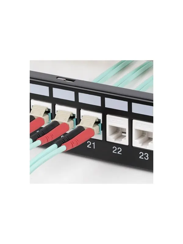 StarTech.com LC to LC Coupler LC Fiber Coupler LC/UPC Keystone Jack Fiber Optic LC Keystone Coupler for Patch Panel - LC to LC Duplex (DMFKSLCLCCOUPLER) - network coupler - white - Vit
