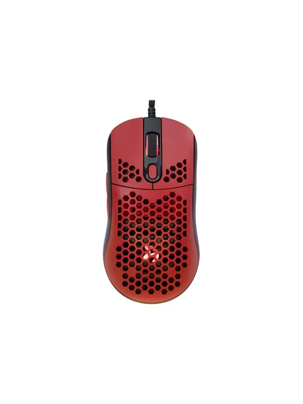 Arozzi Favo - mouse - USB - red - Mouse - Optic - 7 knappar - Röd