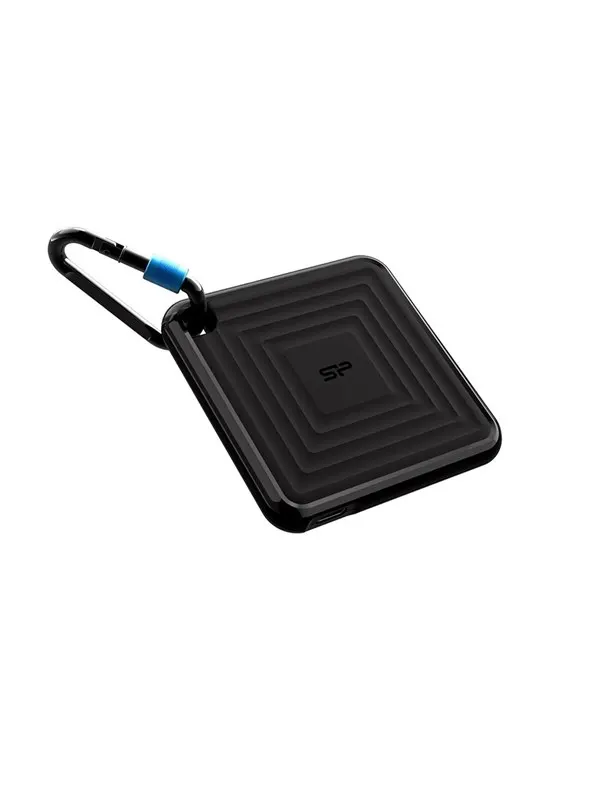 Silicon Power PC60 Portable SSD - 256GB - Svart - Extern SSD - USB 3.2 Gen 2