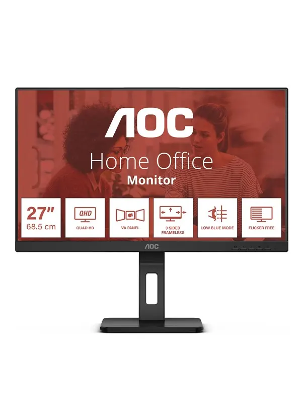 27" AOC Q27E3UMF - 2560x1440 (QHD) - 75Hz - VA