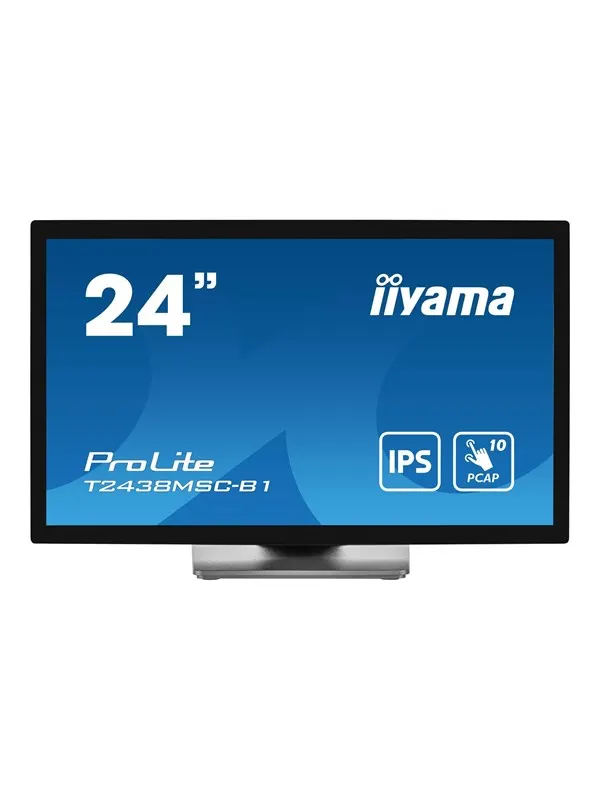 24" iiyama ProLite T2438MSC-B1 - 1920x1080 - 60Hz - IPS