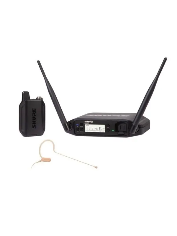Shure Wireless Headset Kit - MX153 Headset - GLXD14+ Bodypack - GLXD4+ Receiver
