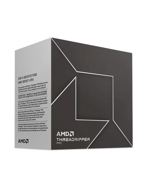 AMD Ryzen Threadripper PRO 7965WX CPU - 24 kärnor - 4.2 GHz - AMD sTR5 - AMD Boxed (utan kylare)