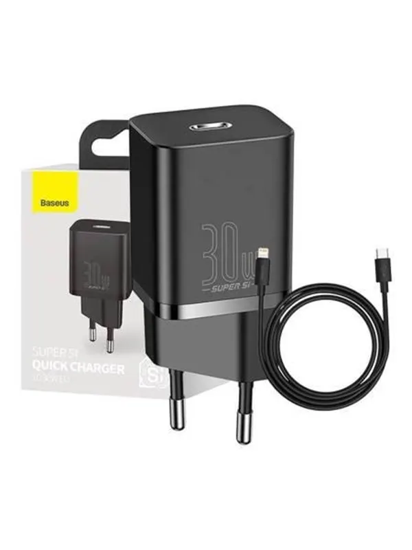 Baseus Super Si Quick Charger 1C 30W (black)