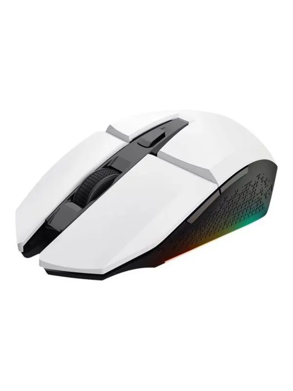 Trust GXT 110 FELOX - Mouse - 6 knappar - Vit