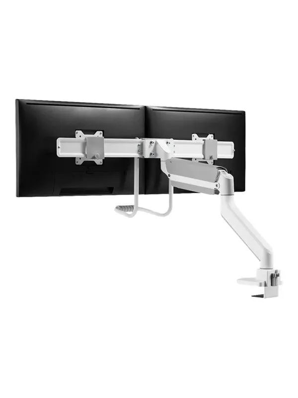Neomounts DS75-450WH2 mounting kit - full-motion - for 2 LCD displays - white