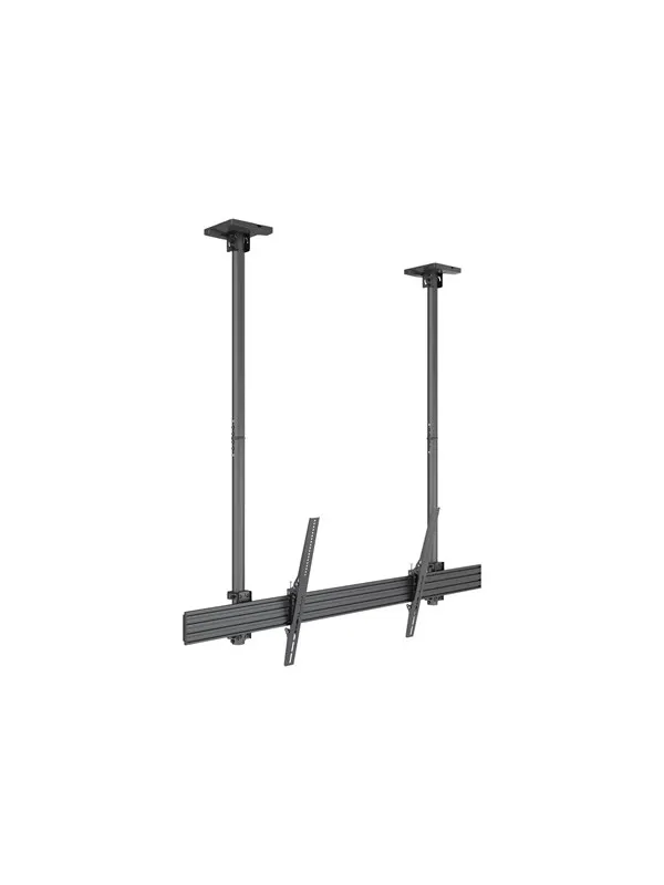 Multibrackets M Pro Series mounting kit - fixed single side tilt - for LCD display - black - Max 80 kg - recommended for 110"