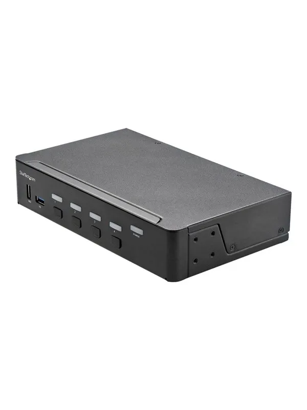 StarTech.com 4 Port HDMI KVM Switch Single Monitor 4K 60Hz Ultra HD HDR Desktop HDMI 2.0 KVM Switch