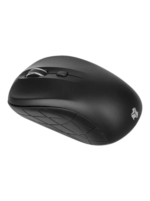 iBOX Rosella PRO - mouse - 2.4 GHz - black - Mouse - Optic - 3 knappar - Svart