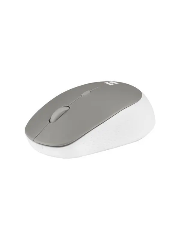 Natec Harrier 2 - mouse - Bluetooth 5.1 - grey white - Mouse - Optic - 4 knappar - Grå