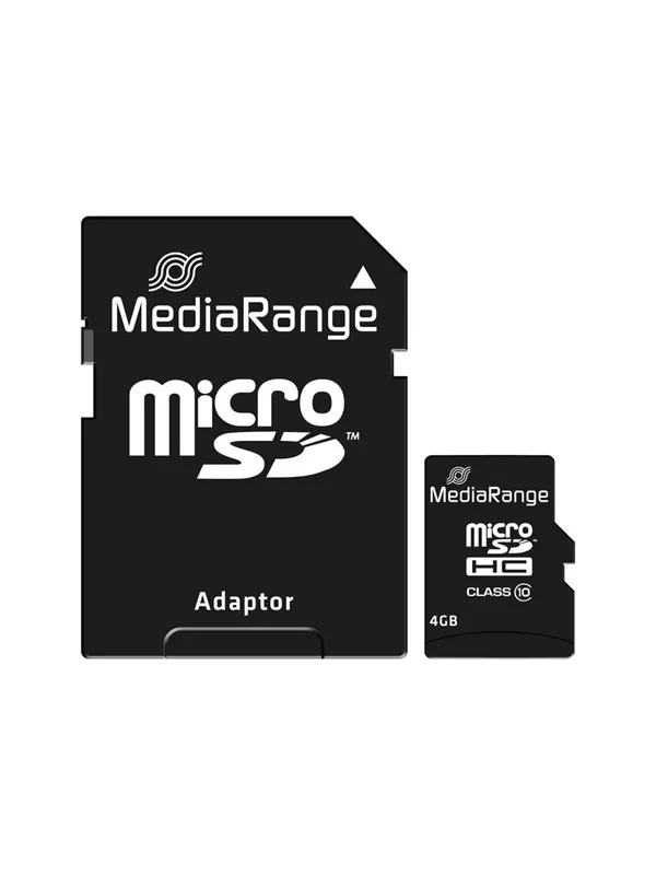 MediaRange Micro SDHD kort 4GB