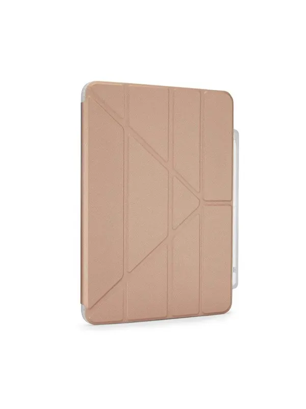 Pipetto iPad 10.9" (10:th gen) Origami No3 Pencil Case - Rose Gold