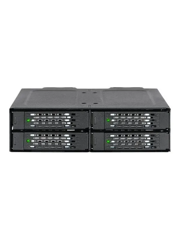 Icy dock ToughArmor MB699VP-B V3 - storage drive cage - PCIe 4.0 - U.2 U.3