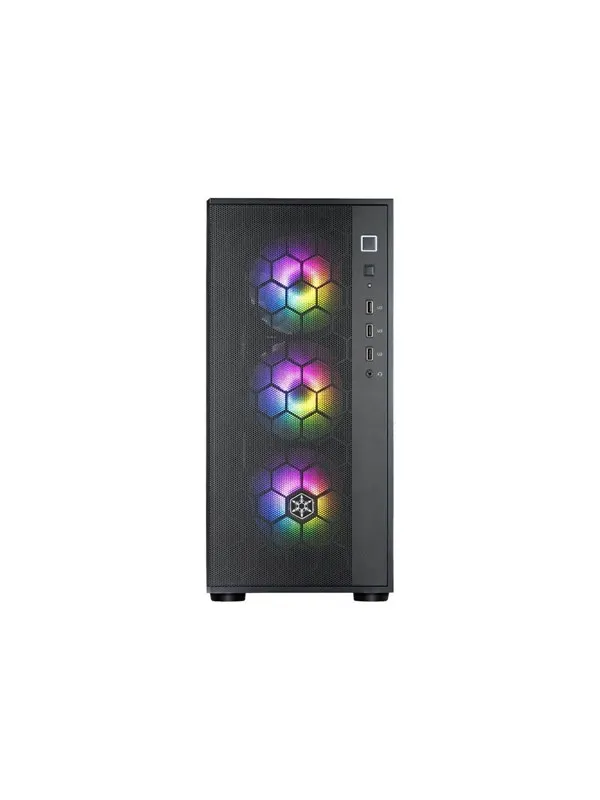 SilverStone FARA R1 V2 - Chassi - Tower - Svart