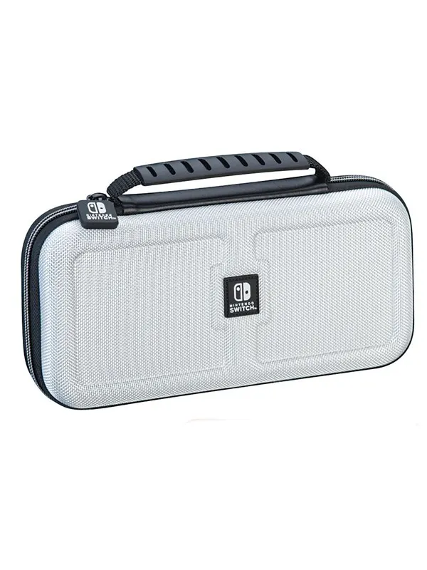 NACON Official Deluxe Travel Case - White (Nintendo Switch) - Nintendo Switch