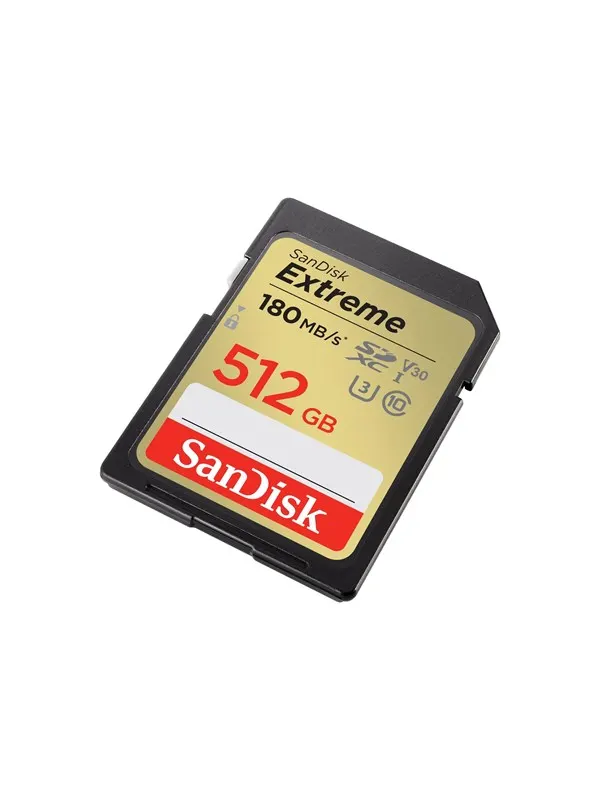 SANDISK Extreme SD - 180MB/s - 512GB