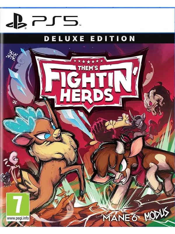 Them's Fightin' Herds - Deluxe Edition - Sony PlayStation 5 - Kampsport