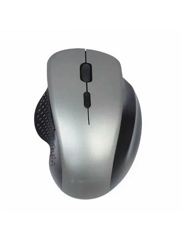 Gembird Ergonomic wireless optical mouse 6B-02 - Mouse - Optic - 6 knappar - Silver