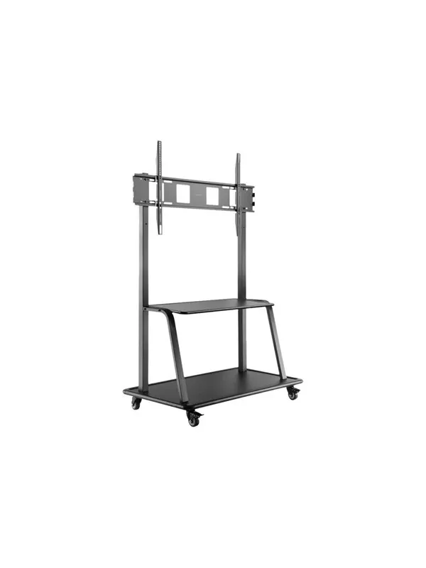 LogiLink TV monitor cart 60-105" height adjustable 150 kg max. - Max 150 kg - recommended for 150 "