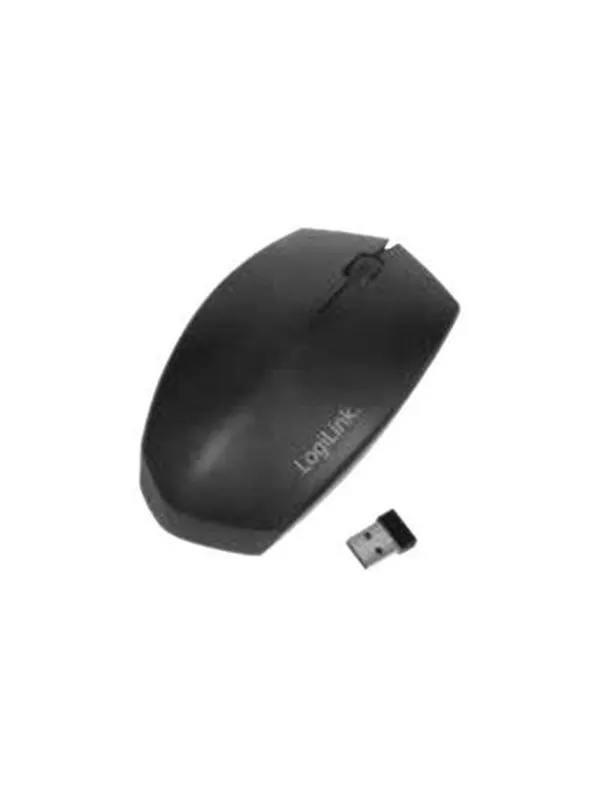 LogiLink Ergonomic mouse wireless &amp; Bluetooth 2.4 GHz 1200 dpi - Mouse - Optic - Svart