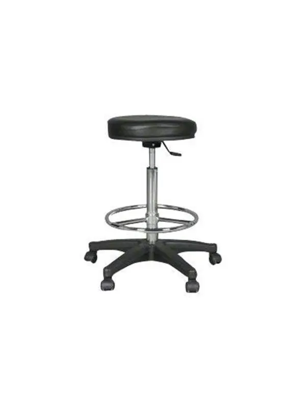 Walimex - stool - artificial leather - black