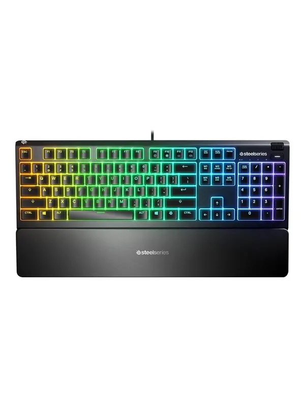 SteelSeries Apex 3 - Tangentbord - Engelska (US) - Svart