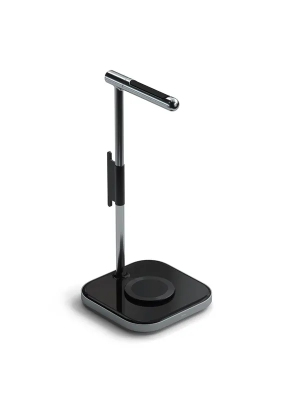 Satechi 2-in-1 Headphone Stand with Wireless Charger