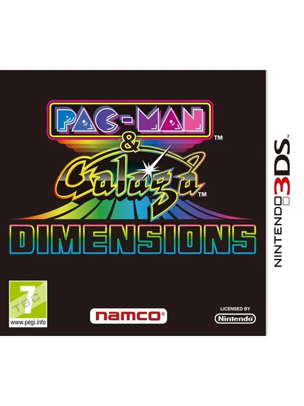 Pac-Man &amp; Galaga Dimensions - Nintendo 3DS - Action