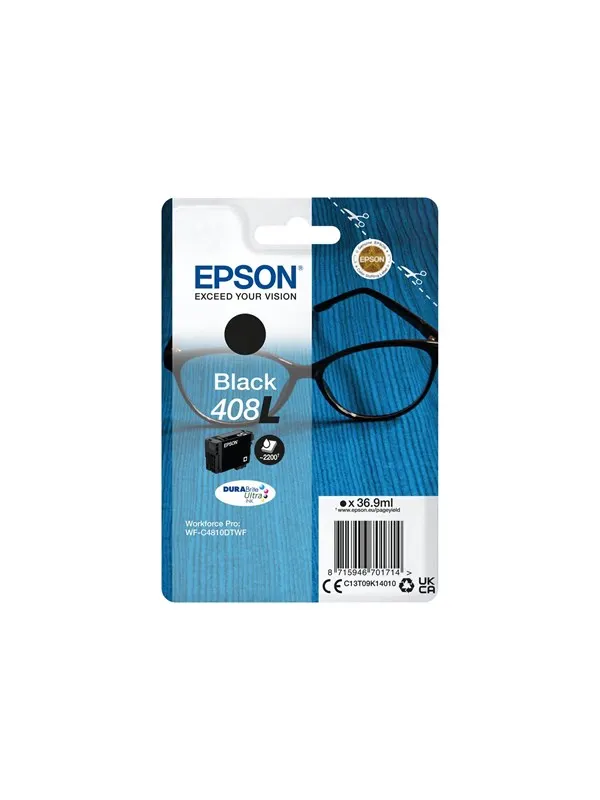 Epson 408XL - Extra High Capacity - black - original - ink cartridge