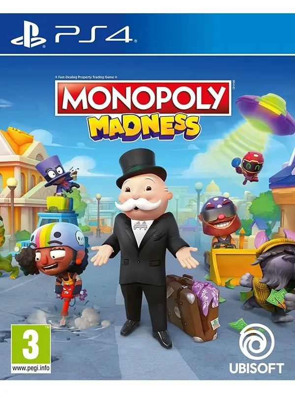 Monopoly Madness - Sony PlayStation 4 - Underhållning