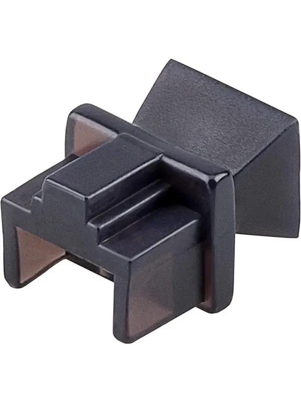 Pro Dust cover for RJ45 port (10 pack) - Svart
