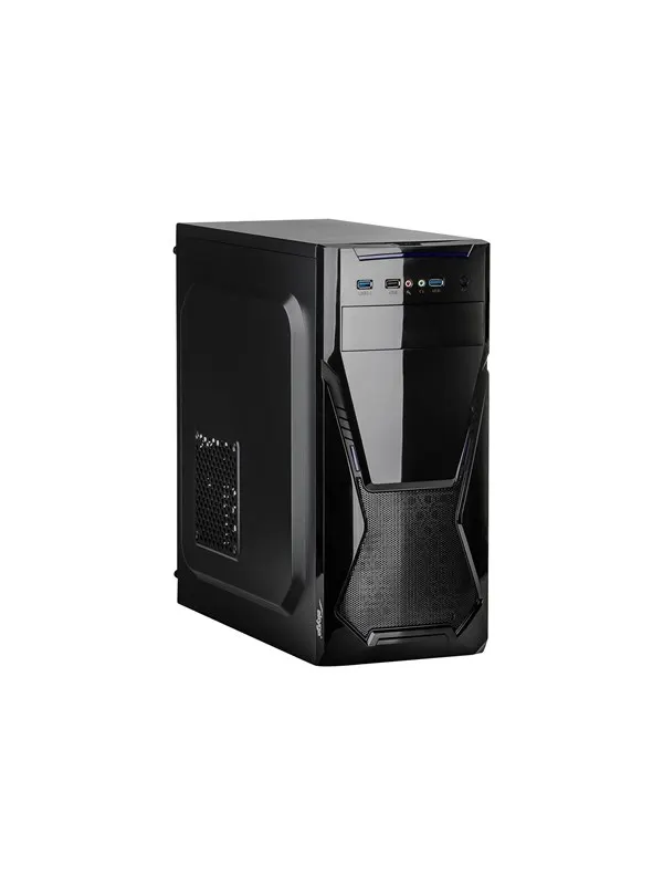Akyga AK13BK - tower - ATX - Chassi - Tower - Svart