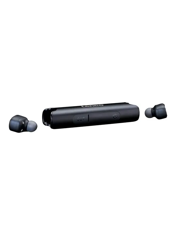 Lenco EPB-440BK - Bluetooth® Headset Waterproof In-Ear Docking - Black
