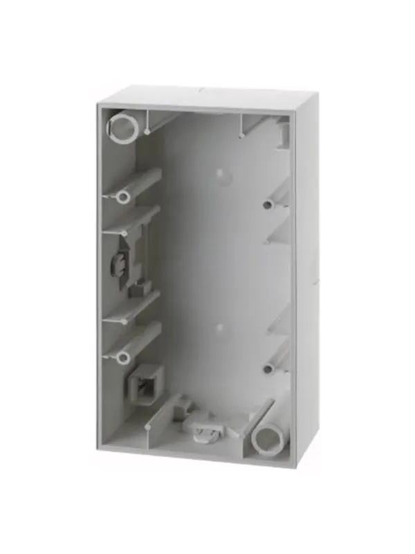 Berker Surface mounted housing 2gang s1 polar white