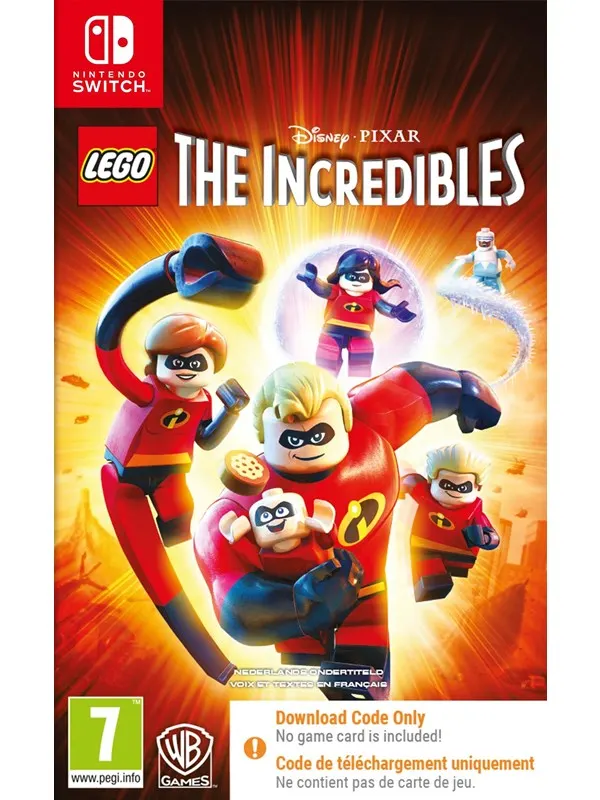 LEGO The Incredibles (Code in a Box) - Nintendo Switch - Action / äventyr
