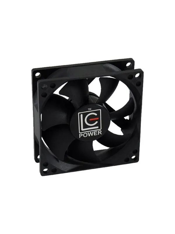 LC Power case fan - Chassi fläkt - 80mm - Svart