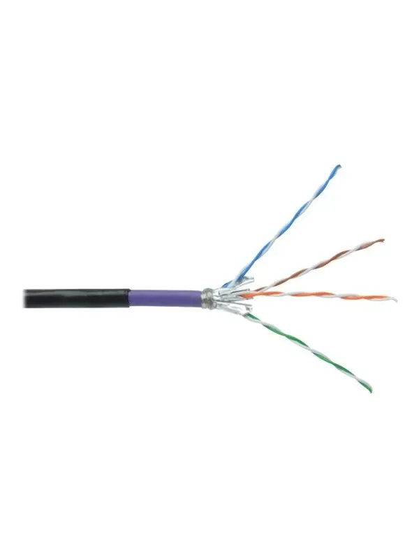 DIGITUS bulk cable - 1000 m - black RAL 9005 - Svart - 1000m