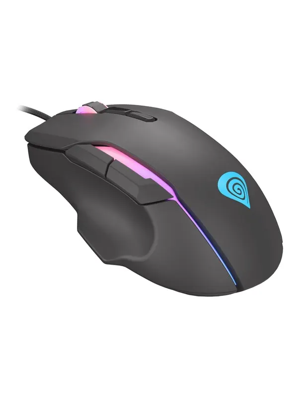 Natec Genesis Xenon Series 220 - Mouse - Optic - 7 knappar - Svart