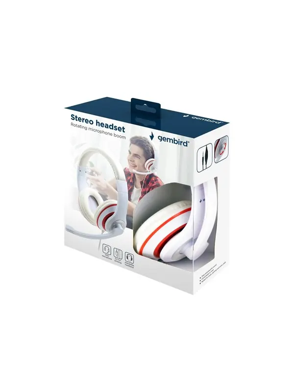 Gembird MHS-03-WTRD - headset