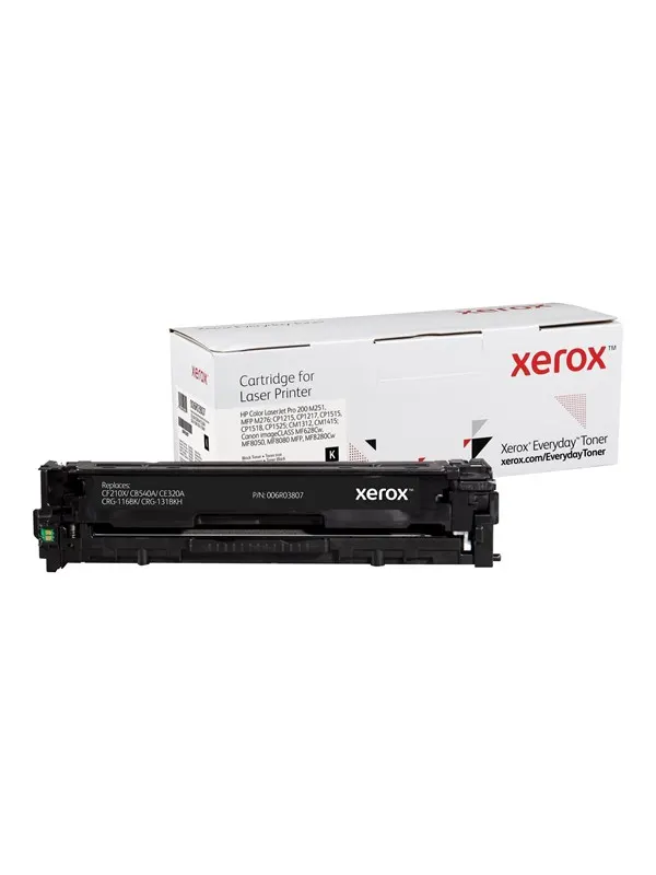 Xerox 006R03807 / Alternative to HP 125A / CB540A HP 128A / CE320A HP 131X / CF210X Canon CRG-116BK Canon CRG-131BKH Black Toner