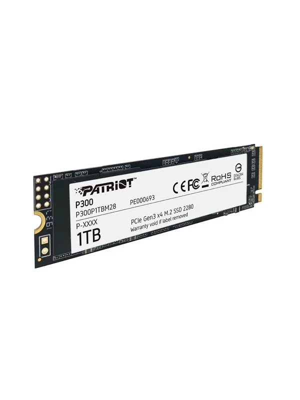 Patriot P300 SSD - 1TB - M.2 2280 - PCIe 3.0