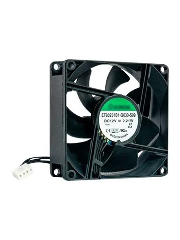 QNAP 80X80X25MM FAN 12V 4PIN - Chassi fläkt - 80mm - Svart