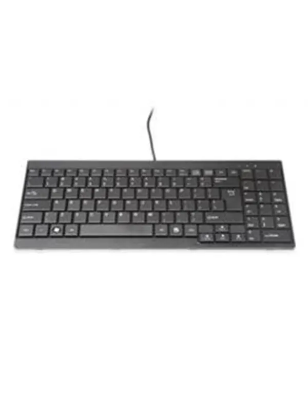 DIGITUS US Tastatur für TFT-Konsolen - Tangentbord - Engelska (US) - Svart